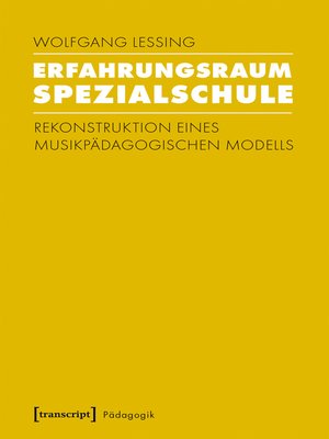 cover image of Erfahrungsraum Spezialschule